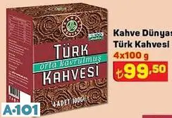 KAHVE DÜNYASI TÜRK KAHVESİ